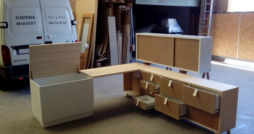 Dormitorio madera a medida