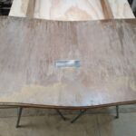 Imagen 1 restauración mesa de madera