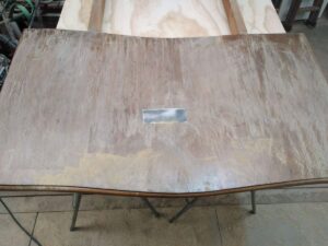 Imagen 1 restauración mesa de madera