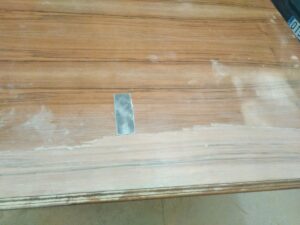 Imagen 2 restauración mesa de madera